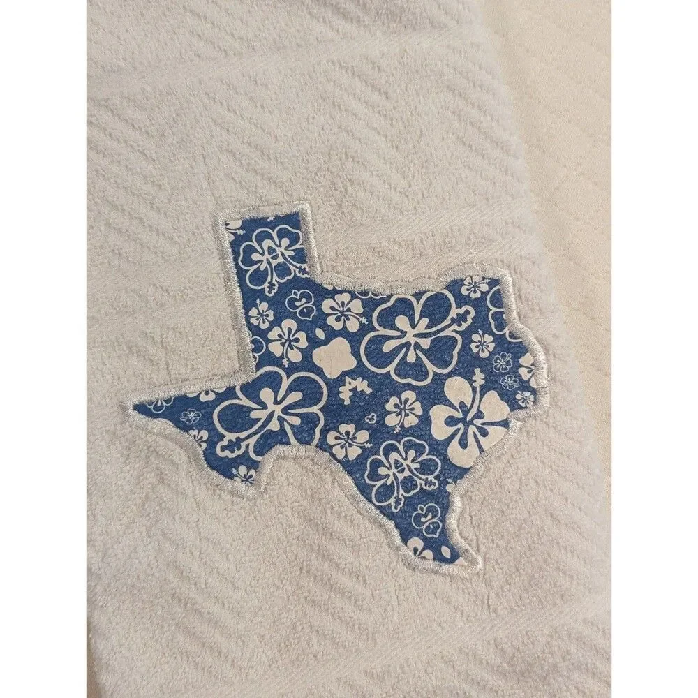 Embroidered Texas kitchen set pot holder kitchen towel New